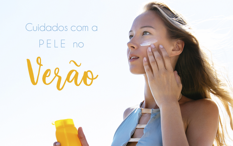 Cuidados com a pele no verão